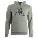 Le Coq Sportif Affutage Po Hood Unbr M Light Heather Grey Gris Sweats Homme Commerce De Gros